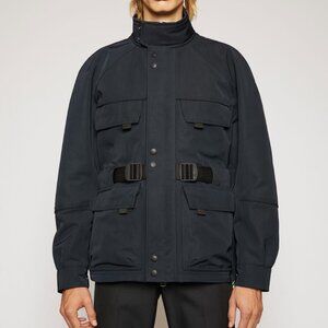BNWT SS20 ACNE STUDIOS NAVY TECH-TWILL FIELD JACKET 48